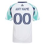 youth new england revolution adidas white 2025 eastern white pine x flag of new england replica custom jersey | San Jose Earthquakes Hats, Jerseys & MLS Apparel