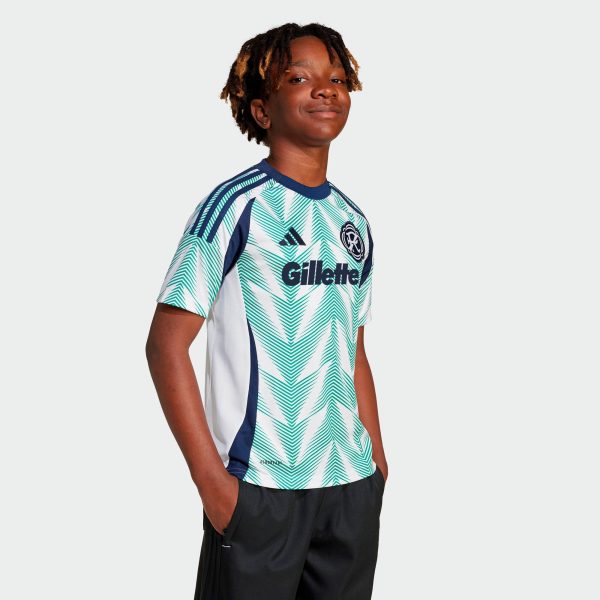 youth new england revolution adidas white 2025 eastern white pine x flag of new england replica jersey | San Jose Earthquakes Hats, Jerseys & MLS Apparel