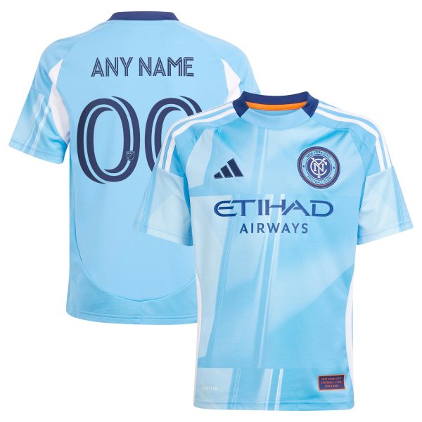 youth new york city fc adidas light blue 2025 the excelsior kit replica custom jersey | San Jose Earthquakes Hats, Jerseys & MLS Apparel