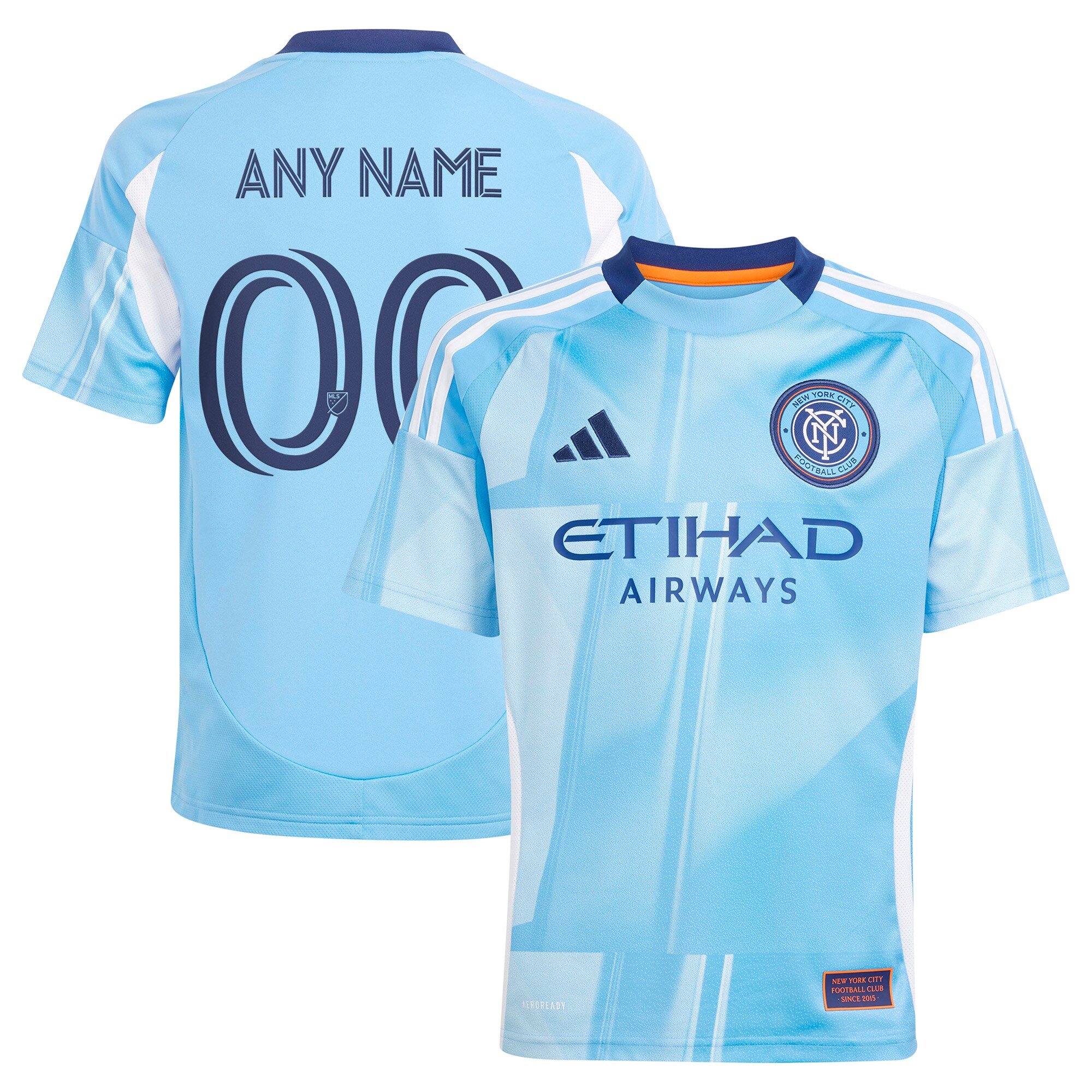youth new york city fc adidas light blue 2025 the excelsior kit replica custom jersey | San Jose Earthquakes Hats, Jerseys & MLS Apparel