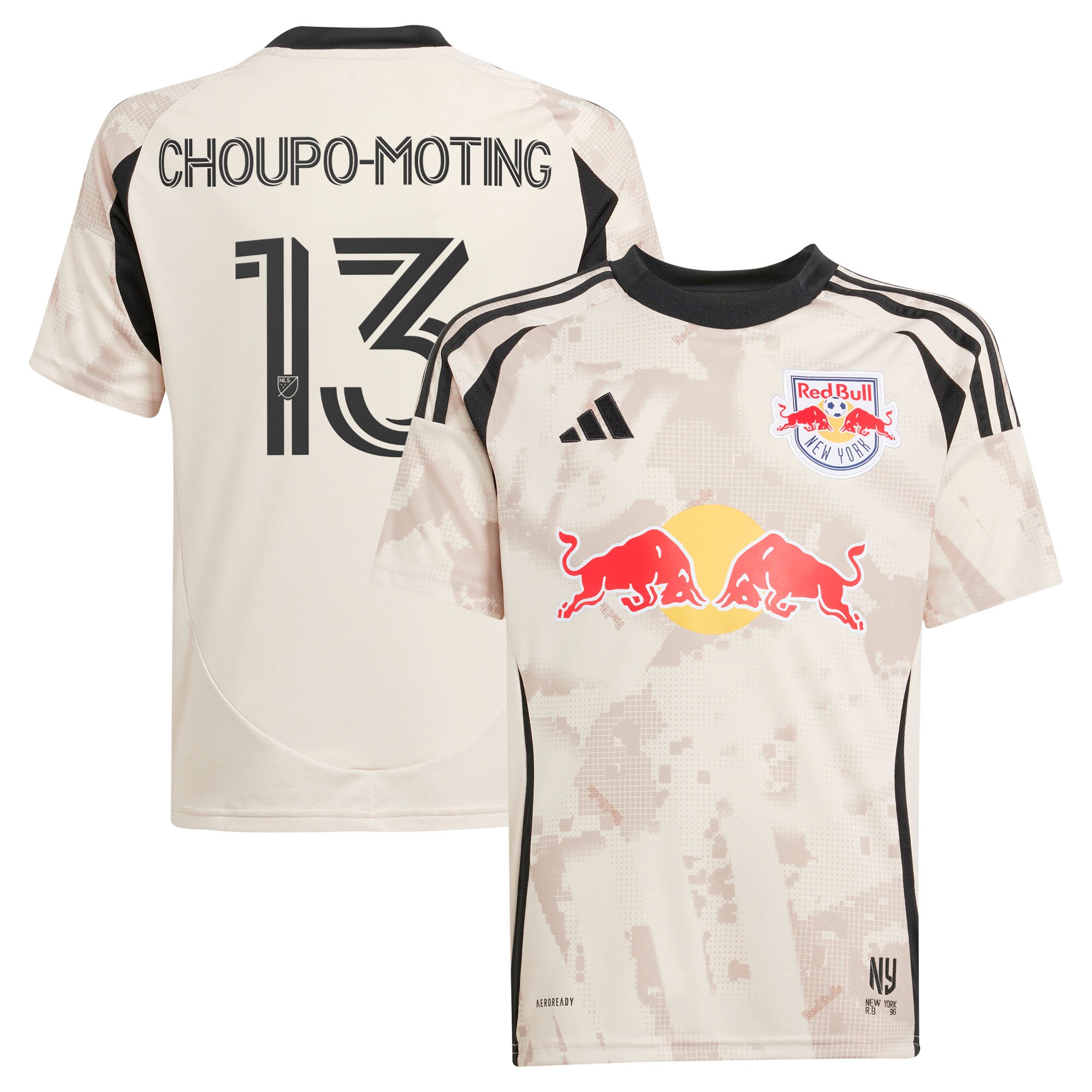 youth new york red bulls eric maxim choupo-moting adidas tan 2025 stone kit replica player jersey | San Jose Earthquakes Hats, Jerseys & MLS Apparel