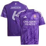 youth orlando city sc robin jansson adidas purple 2025 perfect storm replica player jersey | San Jose Earthquakes Hats, Jerseys & MLS Apparel