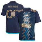 youth philadelphia union adidas navy 2024 the xv kit replica custom jersey | San Jose Earthquakes Hats, Jerseys & MLS Apparel
