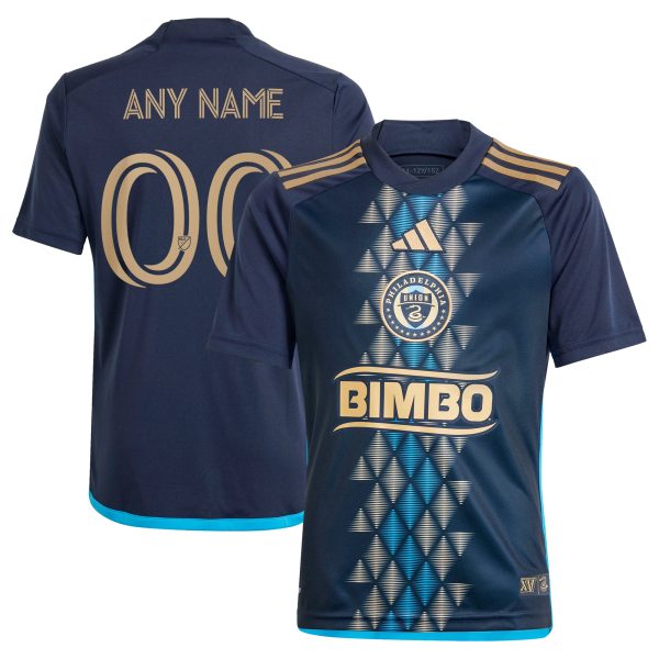 youth philadelphia union adidas navy 2024 the xv kit replica custom jersey | San Jose Earthquakes Hats, Jerseys & MLS Apparel