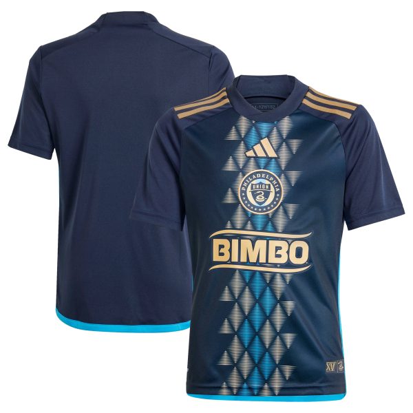 youth philadelphia union adidas navy 2024 the xv kit replica jersey | San Jose Earthquakes Hats, Jerseys & MLS Apparel