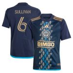 youth philadelphia union cavan sullivan adidas navy 2024 primary replica player jersey | San Jose Earthquakes Hats, Jerseys & MLS Apparel