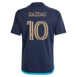 youth philadelphia union daniel gazdag adidas navy 2024 the xv kit replica player jersey | San Jose Earthquakes Hats, Jerseys & MLS Apparel