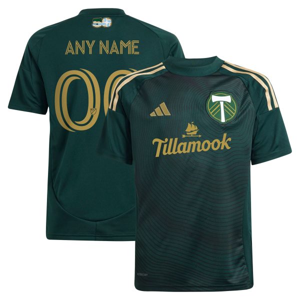 youth portland timbers adidas green 2025 forever green amp gold replica custom jersey | San Jose Earthquakes Hats, Jerseys & MLS Apparel