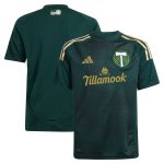 youth portland timbers adidas green 2025 forever green amp gold replica jersey | San Jose Earthquakes Hats, Jerseys & MLS Apparel