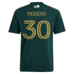 youth portland timbers santiago moreno adidas green 2025 forever green amp gold replica player jersey | San Jose Earthquakes Hats, Jerseys & MLS Apparel