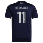 youth san diego fc hirving lozano adidas navy 2025 state of flow replica player jersey | San Jose Earthquakes Hats, Jerseys & MLS Apparel