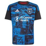 youth san jose earthquakes cristian espinoza adidas black 2025 headliner replica player jersey | San Jose Earthquakes Hats, Jerseys & MLS Apparel