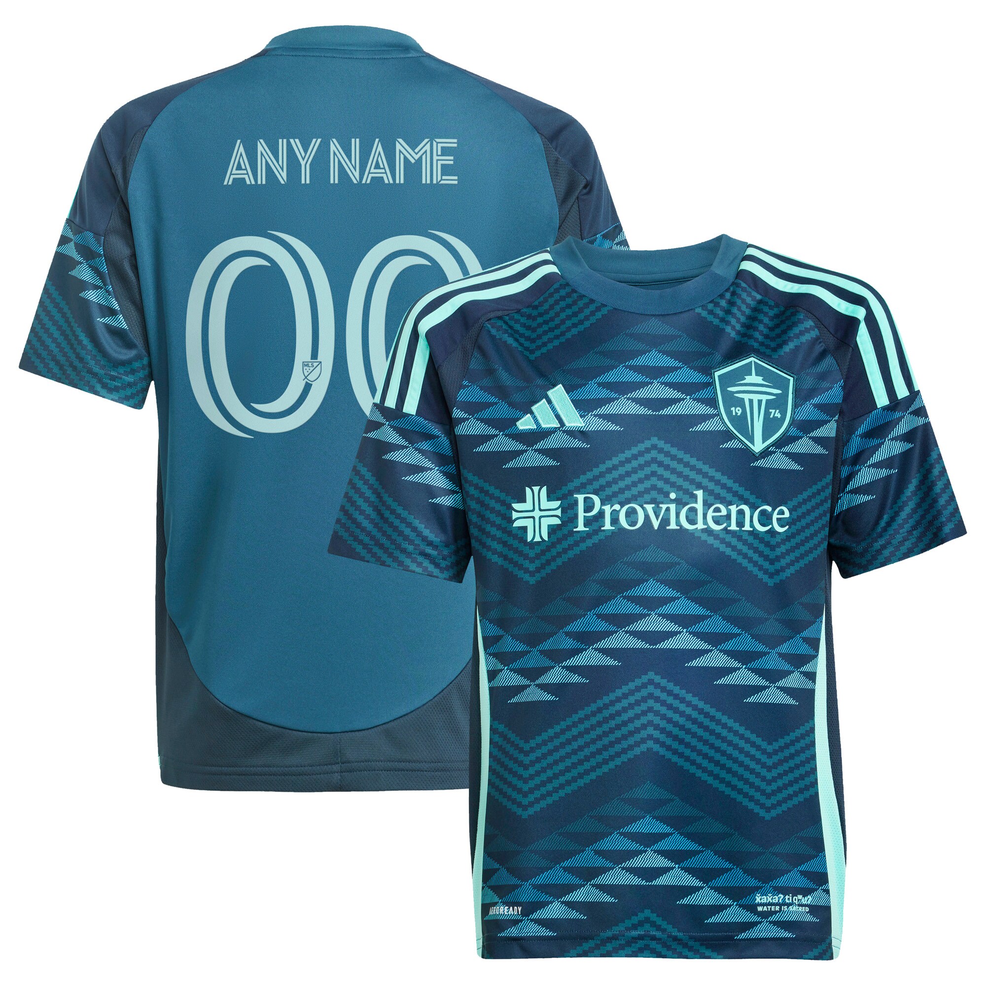 youth seattle sounders fc adidas blue 2025 the salish sea kit replica custom jersey | San Jose Earthquakes Hats, Jerseys & MLS Apparel