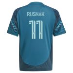 youth seattle sounders fc albert rusnak adidas blue 2025 the salish sea kit replica player jersey | San Jose Earthquakes Hats, Jerseys & MLS Apparel