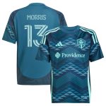 youth seattle sounders fc jordan morris adidas blue 2025 the salish sea kit replica player jersey | San Jose Earthquakes Hats, Jerseys & MLS Apparel