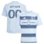 youth sporting kansas city adidas light blue 2025 one kc replica custom jersey | San Jose Earthquakes Hats, Jerseys & MLS Apparel