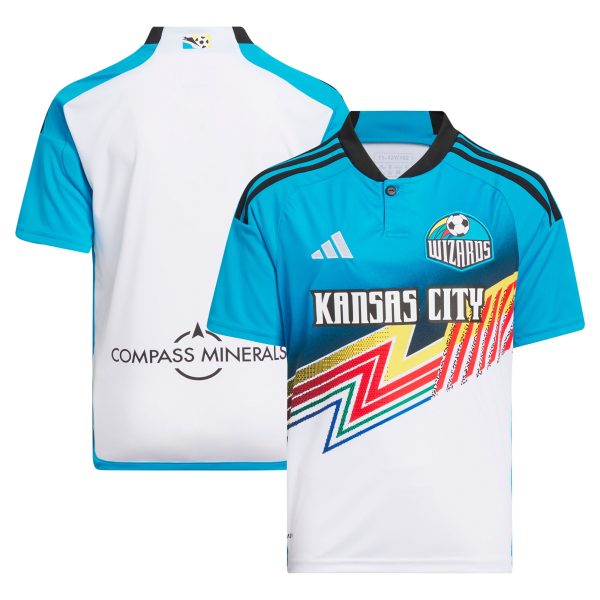 youth sporting kansas city adidas white 2024 archive replica jersey | San Jose Earthquakes Hats, Jerseys & MLS Apparel