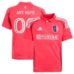 youth st. louis city sc adidas red 2025 forever city red replica custom jersey | San Jose Earthquakes Hats, Jerseys & MLS Apparel