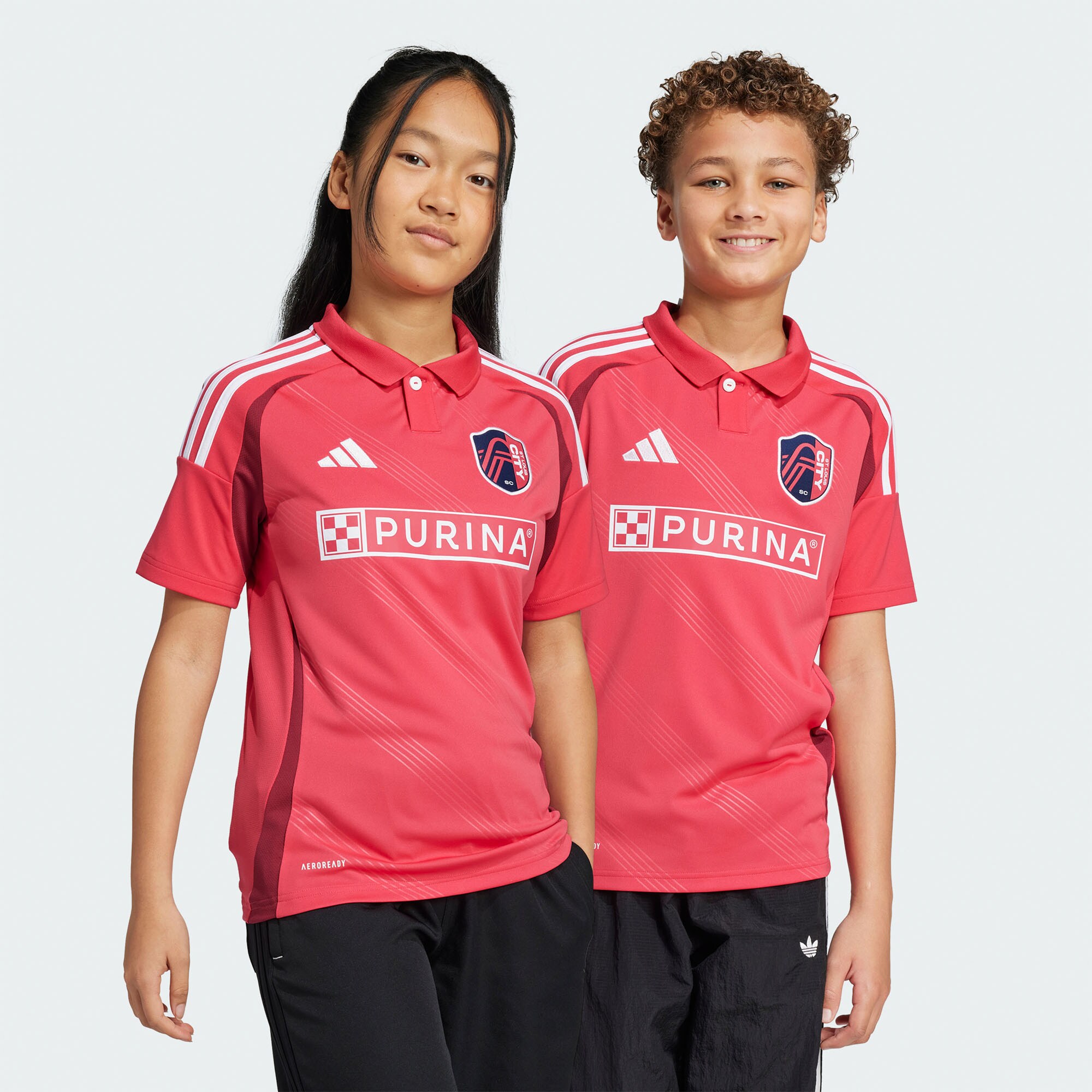 youth st. louis city sc adidas red 2025 forever city red replica jersey | San Jose Earthquakes Hats, Jerseys & MLS Apparel