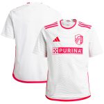 youth st. louis city sc adidas white 2024 the confluence kit replica jersey | San Jose Earthquakes Hats, Jerseys & MLS Apparel