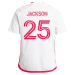youth st. louis city sc aziel jackson adidas white 2024 the confluence kit replica player jersey | San Jose Earthquakes Hats, Jerseys & MLS Apparel