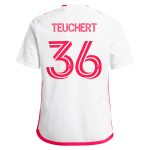 youth st. louis city sc cedric teuchert adidas white 2024 the confluence kit replica player jersey | San Jose Earthquakes Hats, Jerseys & MLS Apparel