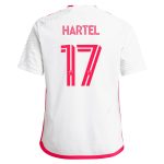 youth st. louis city sc marcel hartel adidas white 2024 the confluence kit replica player jersey | San Jose Earthquakes Hats, Jerseys & MLS Apparel