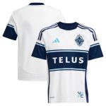 youth vancouver whitecaps fc adidas white 2025 the peak replica jersey | San Jose Earthquakes Hats, Jerseys & MLS Apparel